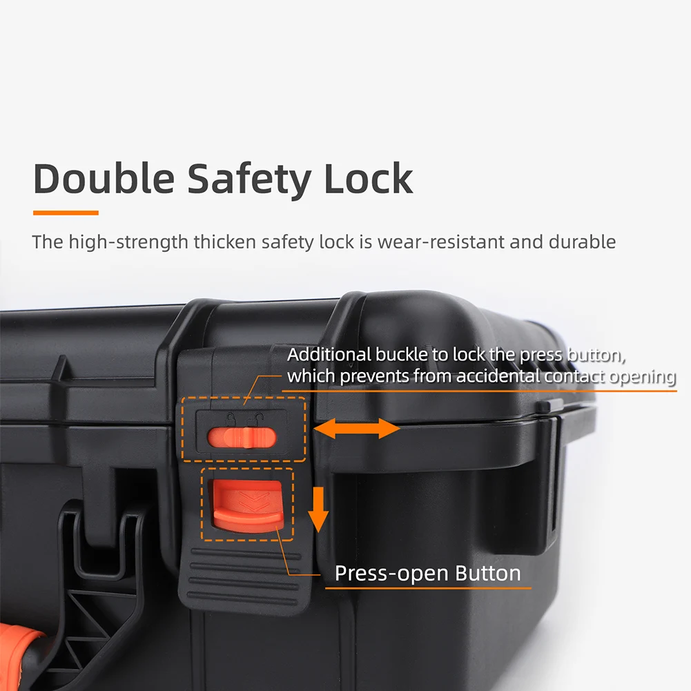 Safety Storage Box For DJI Neo Motion Fly More Combo Hard Shell Safety Carrying Case EVA Waterproof Explosion-proof Bag