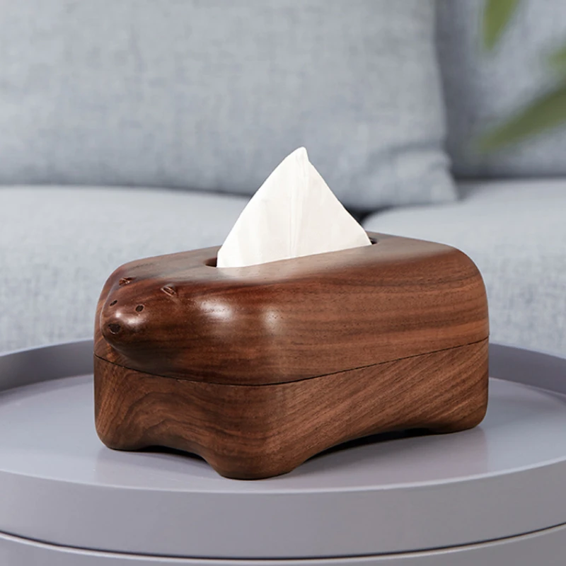 

Tissue box Polar bear Napkin box tissue case Decorative tissue box Luxury tissue box Cute tissue box Wooden tissue box Home