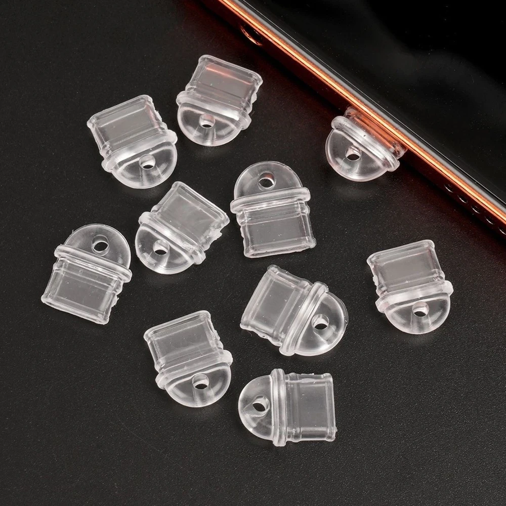 Universal DIY Transparent Anti-Dust Protector Caps