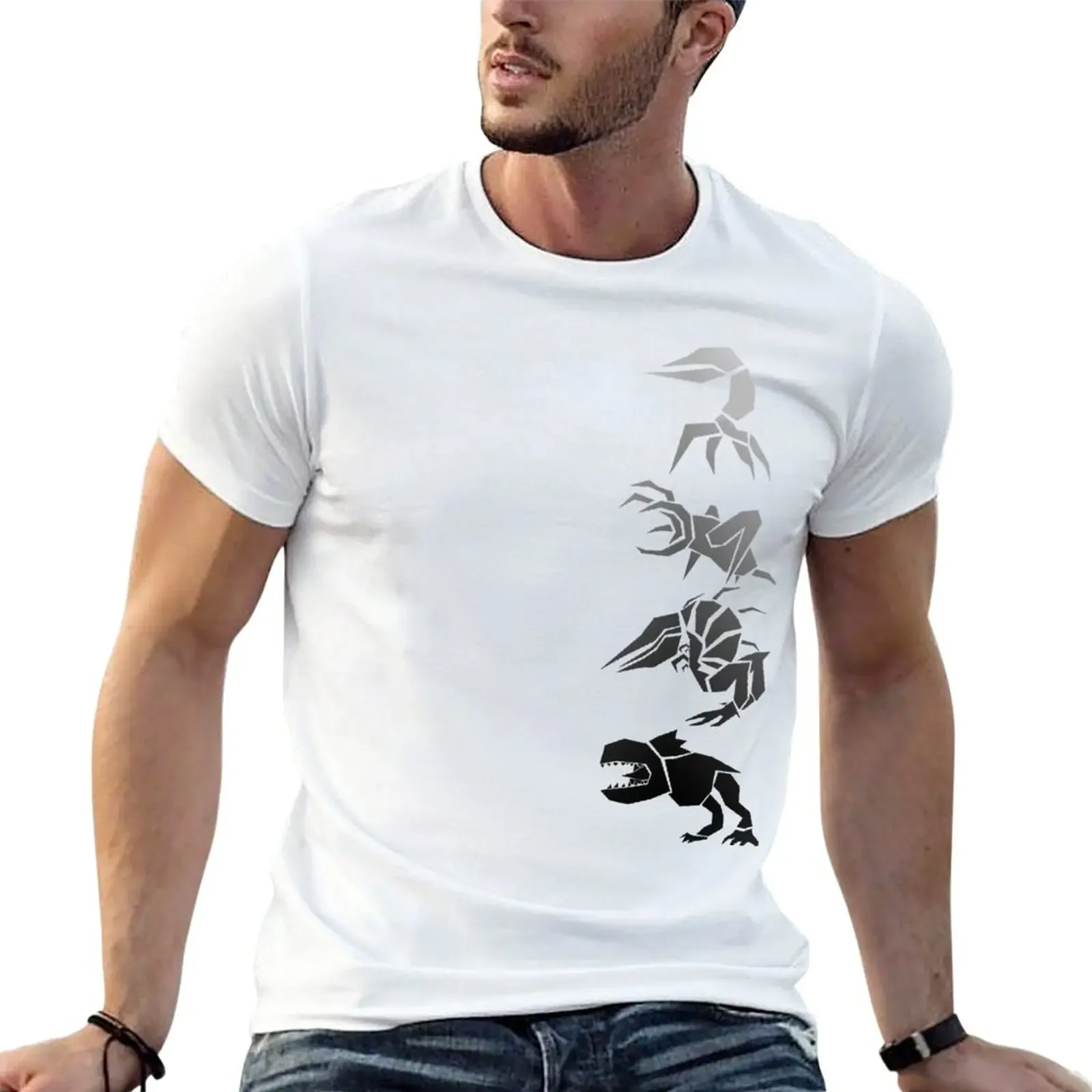 Oddworld Salumi T-Shirt Anime Customs Abbigliamento Uomo