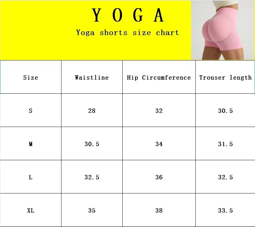 Description Picture 2 of itemWomen Summer Comfortable Breathable Fitness Shorts Peach Hip Pull-up Pants Yoga Shorts High Waist Abdominal Control Quick Drying