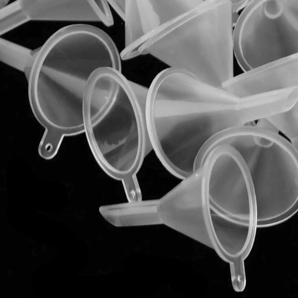 

50 шт косметические мини-воронки для заполнения бутылочки для эфирных масел