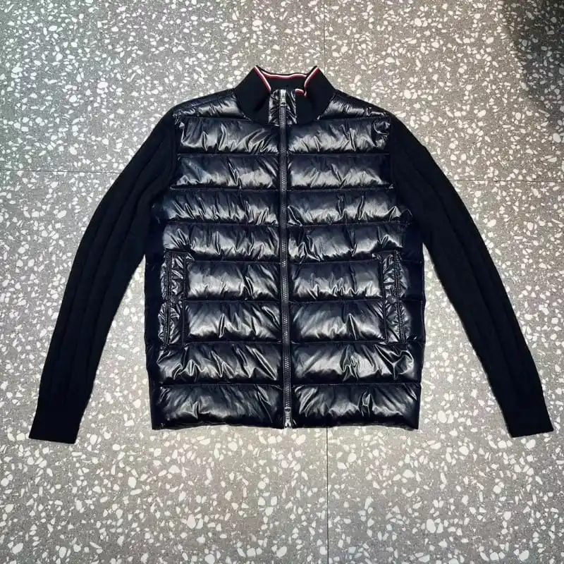 

High Quality Men's Autumn And Winter Knitted White Duck Down Light Jacket Luxury Outdoor Patchwork Warm Sports Jacket