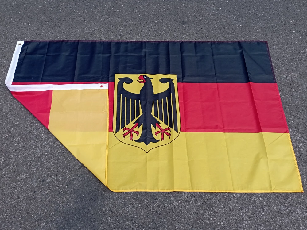 Germany National Emblem Flag Detail 4