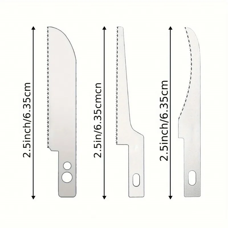 Mini Hand Saw 8-Piece Model Craft Set DIY Precision Hobby Knife with Replaceable Steel Blades for Cutting Wood Crafts hand saw multi purpose saw handheld saw