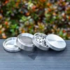 HONEYPUFF Stainless Steel Crusher 45mm/64MM /54mm/47mmHeavy Crusher 1