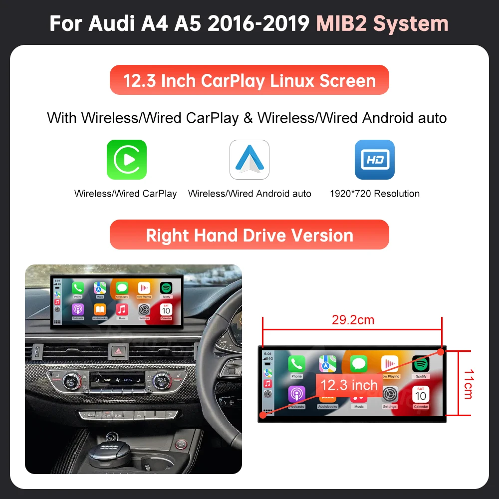 12.3 A4A5 MIB RHD