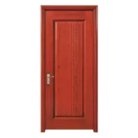 China Manufacture High Quality Modern Wood Door Designs Solid Wood Entrance Door 2
