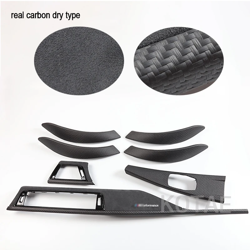 Радиоприборная панель Real Dry Wet Carbon для BMW 3 4 серии 3GT F30 F32 F34 F36