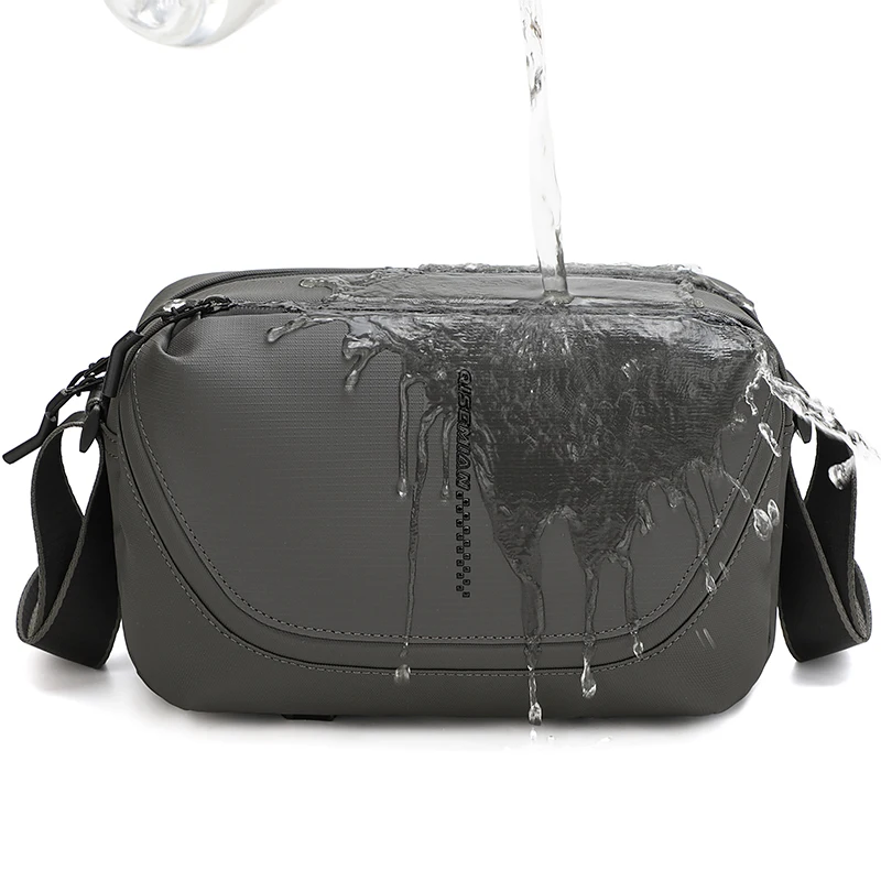 Sac bandoulière étanche convertible pour appareil photo reflex numérique/sans miroir, avec insert rembourré amovible_voghion.com