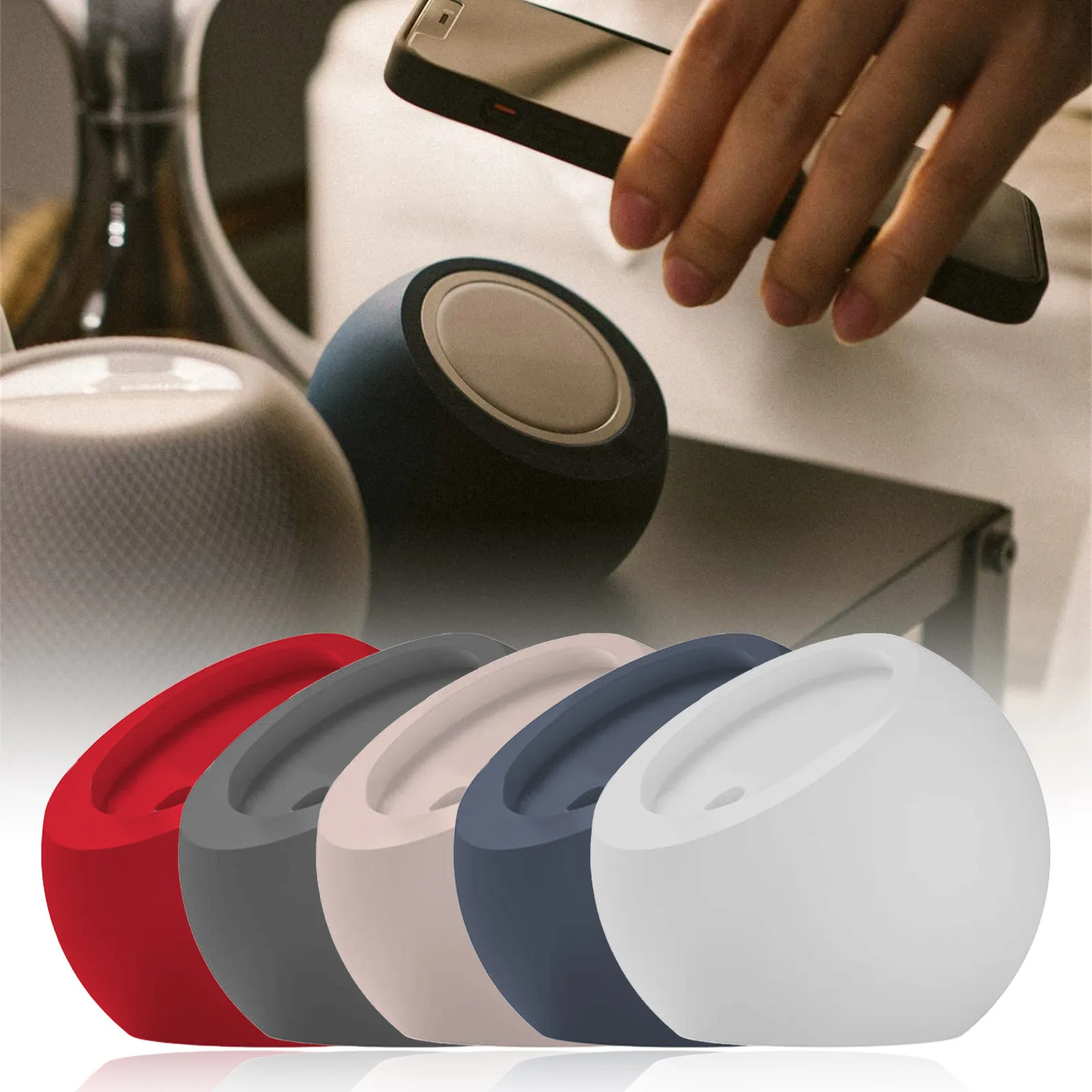 Per Iphone 14 13 12 Pro Magsafe Supporto Per Caricabatterie Supporto In Silicone Per Apple Magsafe Charger Dock Wirelessmag Stazione Di Ricarica Sicur