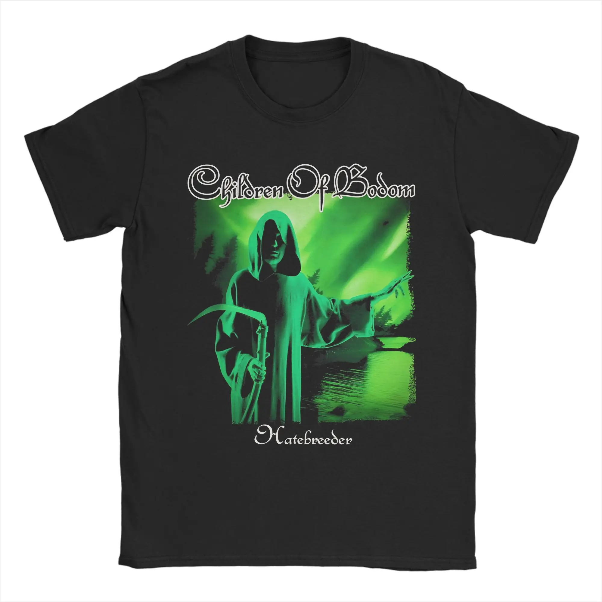Kinder von Bodom T-Shirts Männer Baumwolle Lustige T-Shirts O-Ausschnitt T-Shirt Kurzarm Kleidung Geschenkidee
