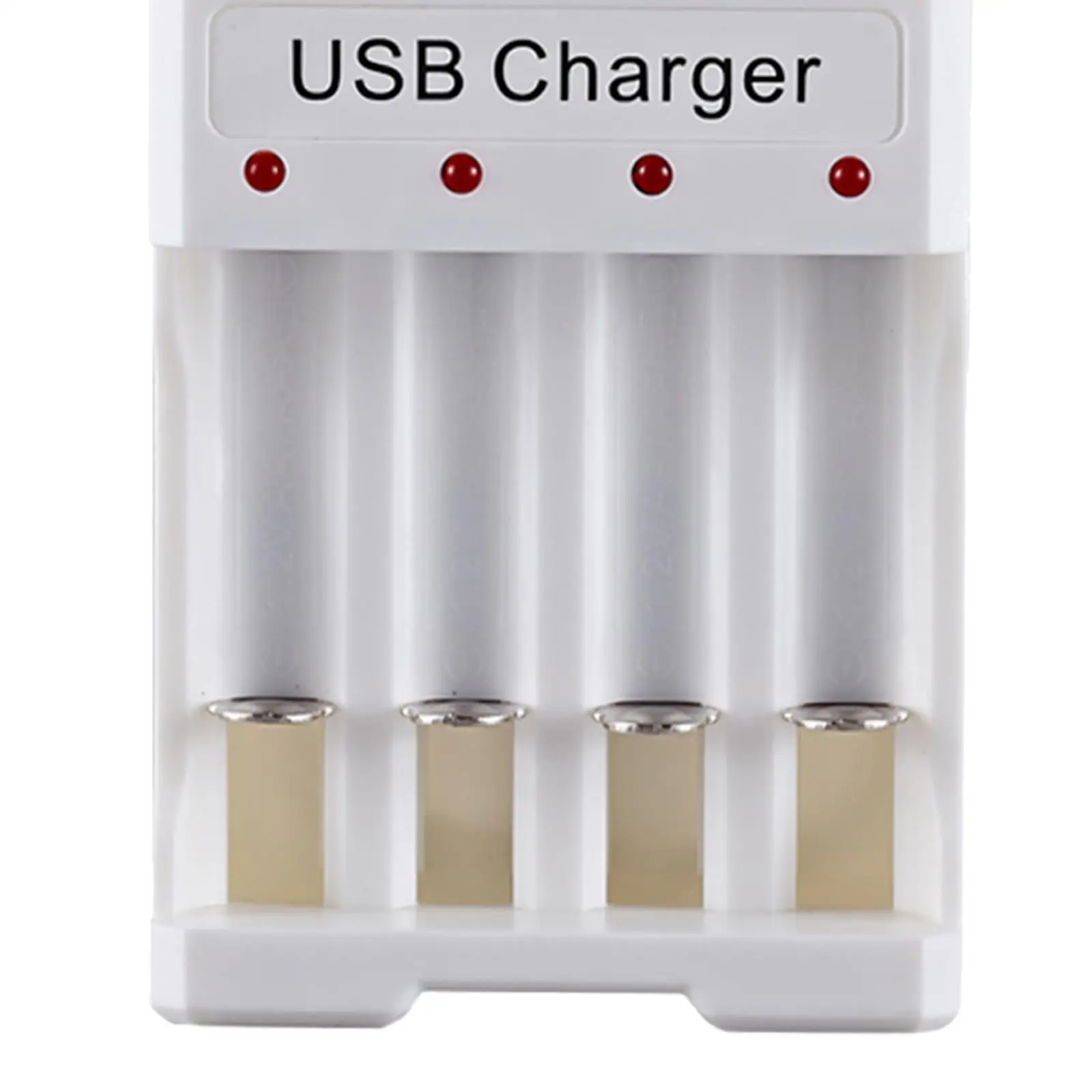 Protable Smart Battery Charger 4 Slots for C D AA AAA Ni-MH -CD Rechargeable Batteries with Discharge Function