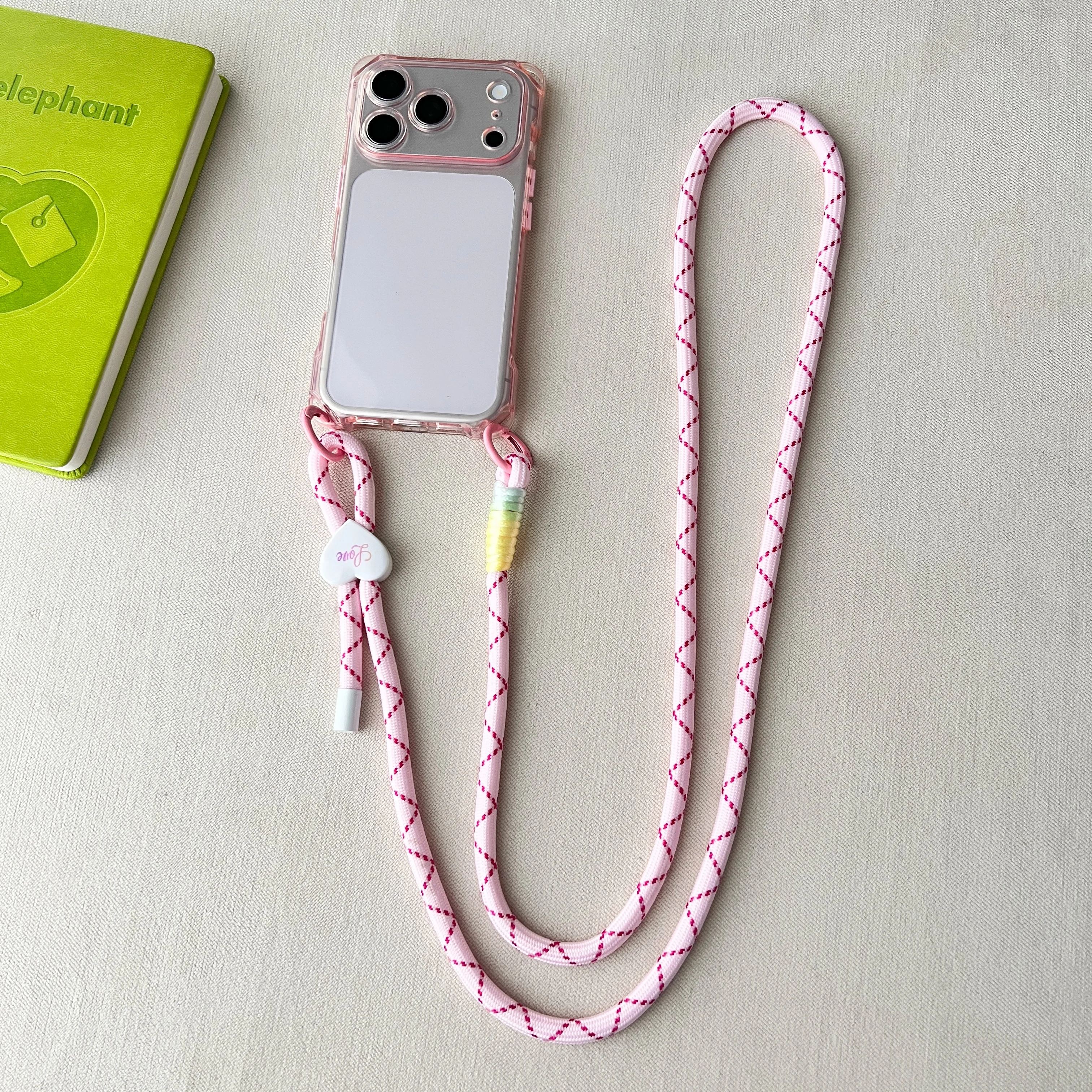 Adjustable Cross-Body Phone Case with Long Strap and Air Protective Design