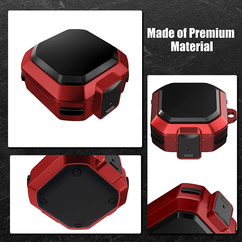 Luxury Earphone Case For Samsung Galaxy Buds Pro Live 2 Case Switch Buckle Armor Cover For Galaxy Buds 2 Live Pro Earpods Fundas