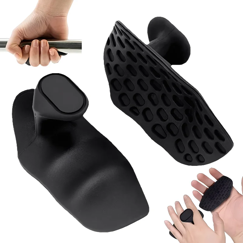 2Pcs Weight Lifting Grips Workout Gloves 1
