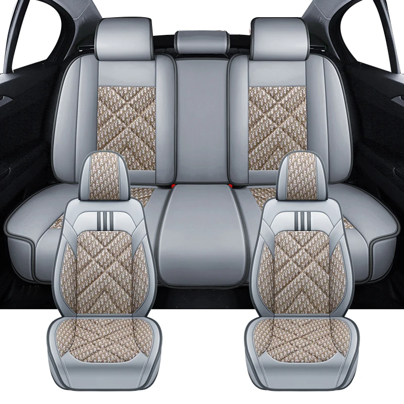 MG MG4 MG5 MG6 ZS HS EV MULAN 허리 쿠션 자동 인테리어 액세서리에 대한 럭셔리 Anti-Slip 범용 내구성 자동차 시트 커버