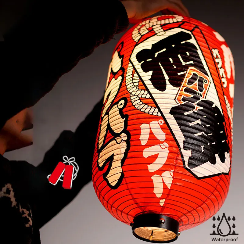 Description Picture 5 of itemJapanese Style Lanterns Restaurant Pub Japan Izakaya Lantern Waterproof Light Bistro Cuisine Shop Yakitori Advertising Sign