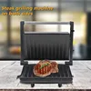 Electric Grill Steak Meat Hamburger Sandwich Maker Breakfast Machine Frying Pan Barbecue Plate EU Plug 2
