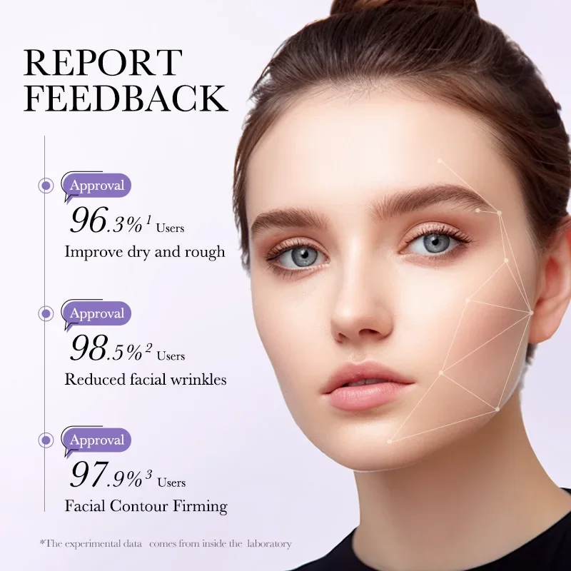 Vitamin C Retinol Hyaluronic Acid Serum Face Moisturizing Anti Wrinkle Whitening Facial Essence 3pcs/bag