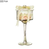 Minimalist European Tall Clear Glass Jar Cake Pan Candy Pots Tea Caddy Desk Decoration Dried Fruit Dessert Storage Jars with Lid 6