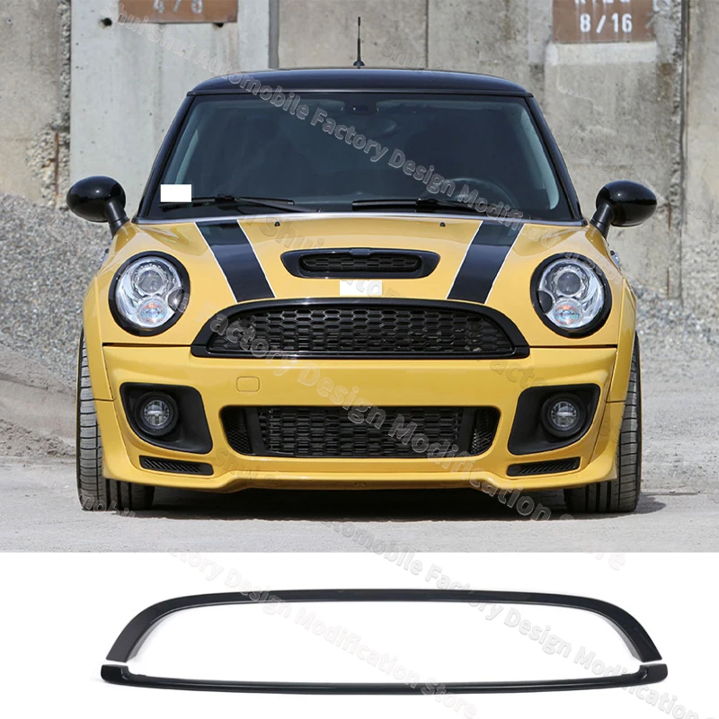 BMW 미니 쿠퍼 R55 R56 2007-2015 프론트 범퍼 허니콤 상하 그릴 메쉬 외부 트림 스트립 51132751040 51112751624