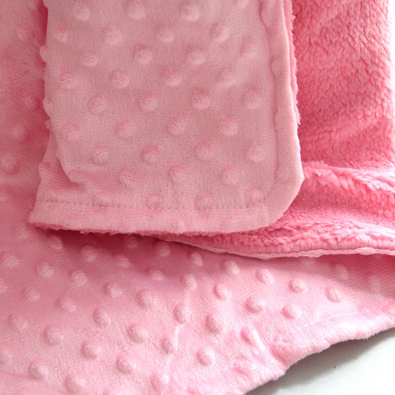 Swaddle Blanket Baby Blankets Warm Fleece Thermal Newborn Soft Sleep Cover Cartoon Beanie Blankets Infant Bedding Swaddle Wrap