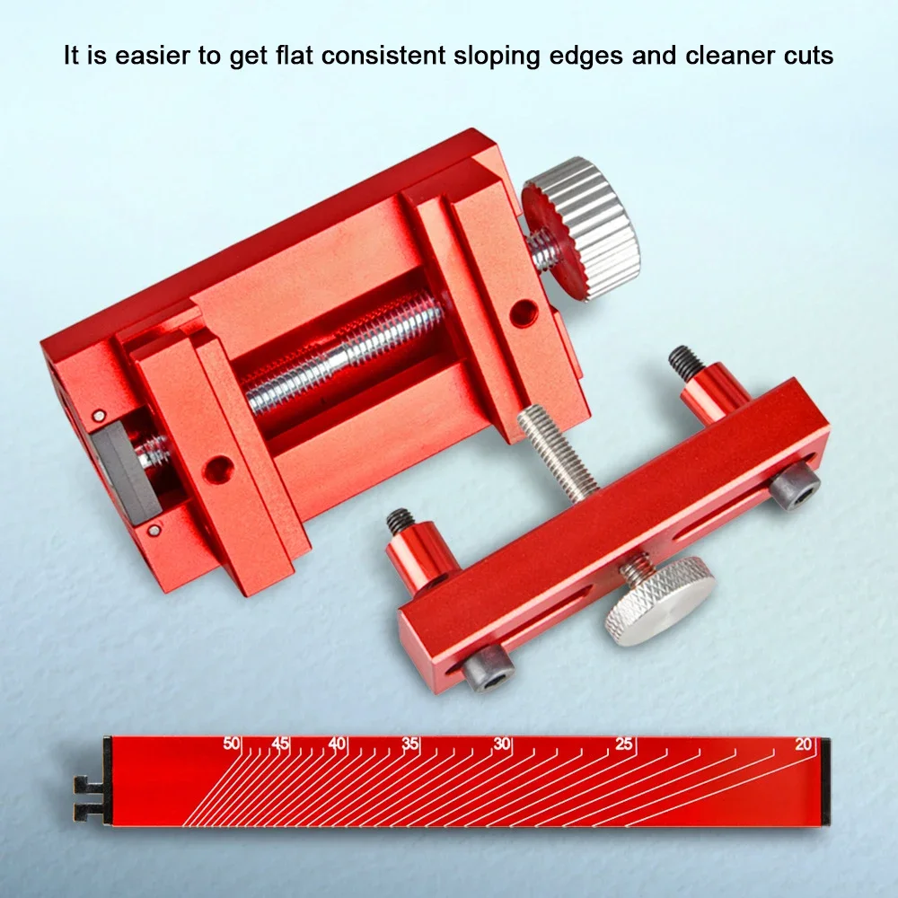 Manual Knife Sharpener Metal Sharpener Abrasive Tools Sharpening Jig Angle Adjustable Inclined Edges Wood Chisel Fixing Bracket