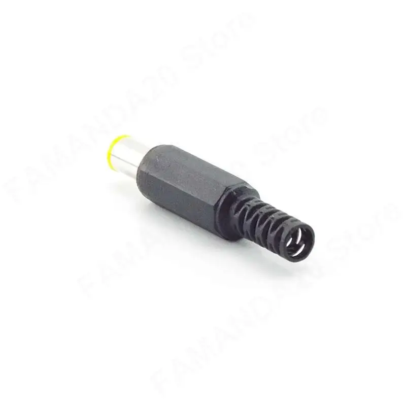 20 Connettori Maschio DC 5,5x2,1 Mm Da Saldare – Kit Spina Alimentazione Con Blocchetto Per Audio, MP3, Video