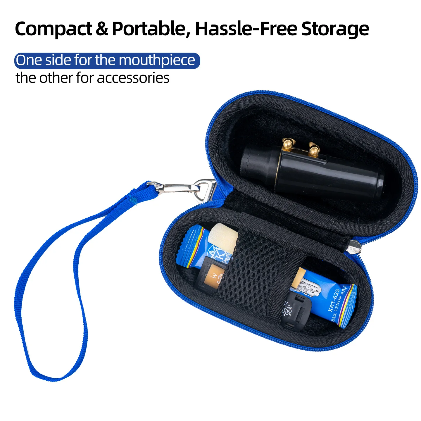 Premium Saxophone Mouthpiece Storage Box