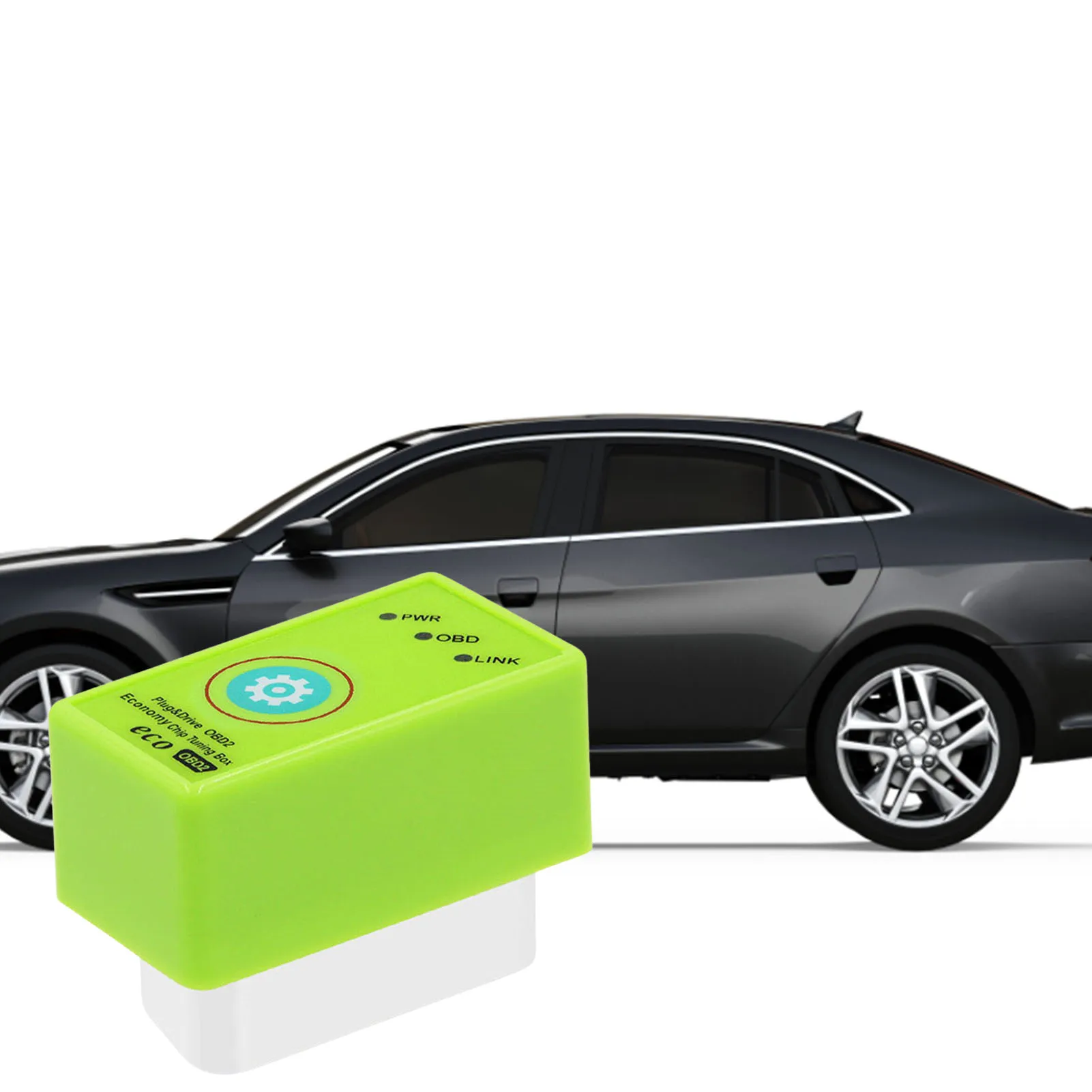 1PC Car Replacement Economy Fuel Saver Eco OBD2 Economy Chip Tuning Box For Car Petrol Saving Accessories More Power New
