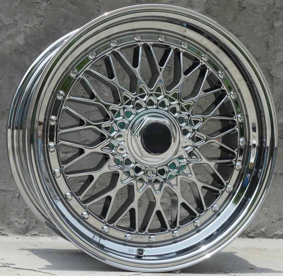 Chrome Bs Rs 18 Pollici 18X8.0 18X9.5 5X100 5X120 5X112 5X114.3 Cerchi In Lega Per Auto Sfalsati
