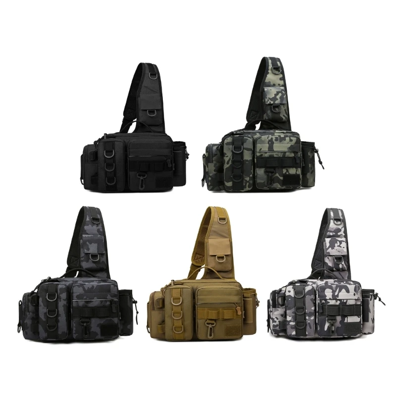 

Multifunctional Fishing Tackle Lures Bag Shoulder Bag Waist Pack Large Capacity Drop Shipping