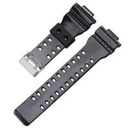 Premium Replacement Watch Strap for Casio G-Shock Watches - Raised 16mm Design (Bright)