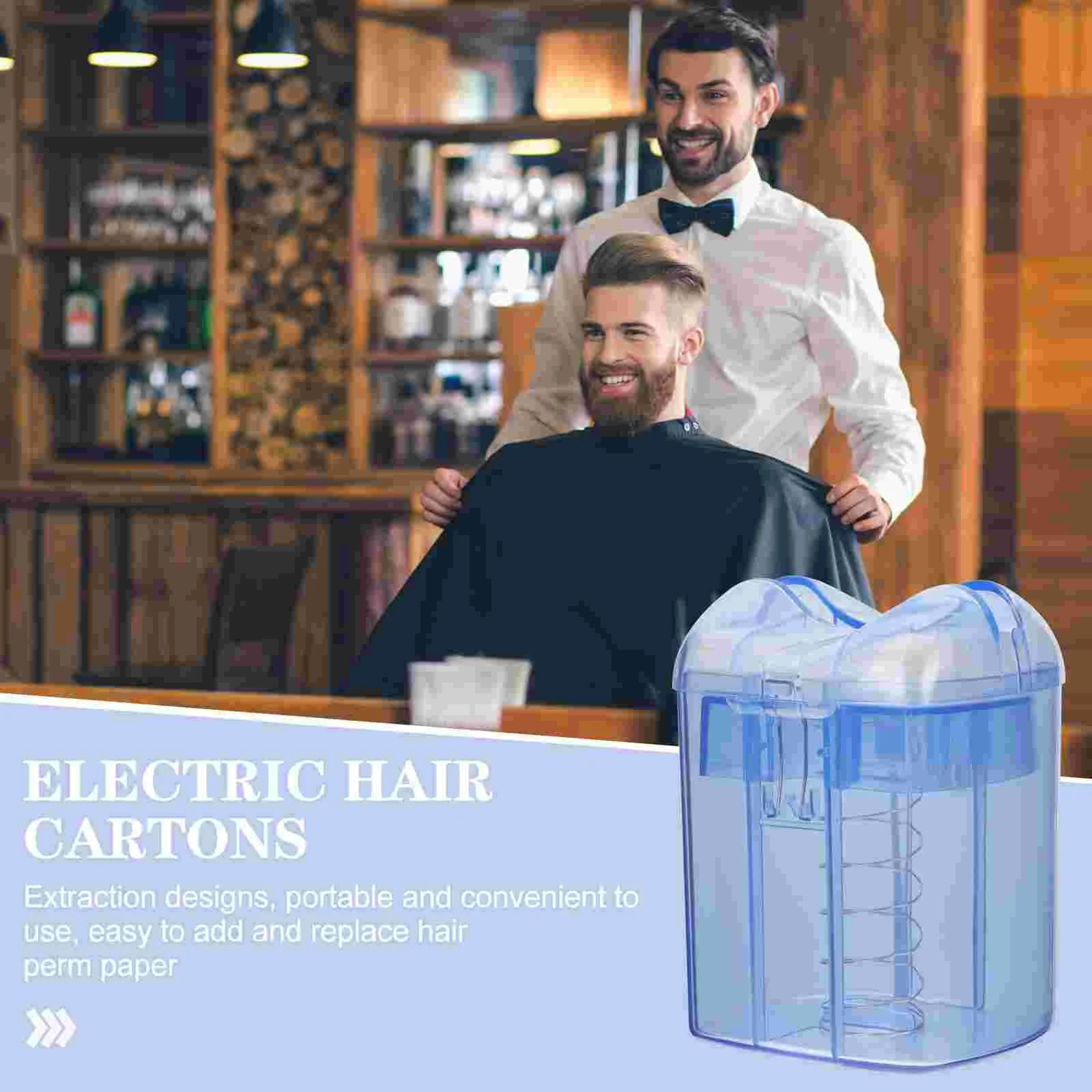 Positioning Paper Case Hair Salon Paper Holder Disposable Perm Paper Storage Box 2