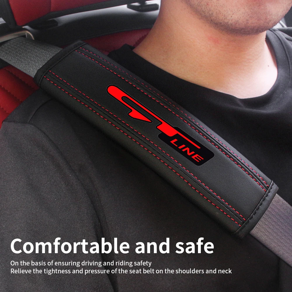 Premium Car Seat Belt Strap Protector Pads - Enhanced Comfort and Style