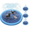 S6171c25811ed4c87bb7aa14e559357bep.jpg 170cm Summer Dog Toy Splash Sprinkler Pad Pet Swimming Pool Interactive for Pet Children Interactive Outdoor Play Water Mat Toys