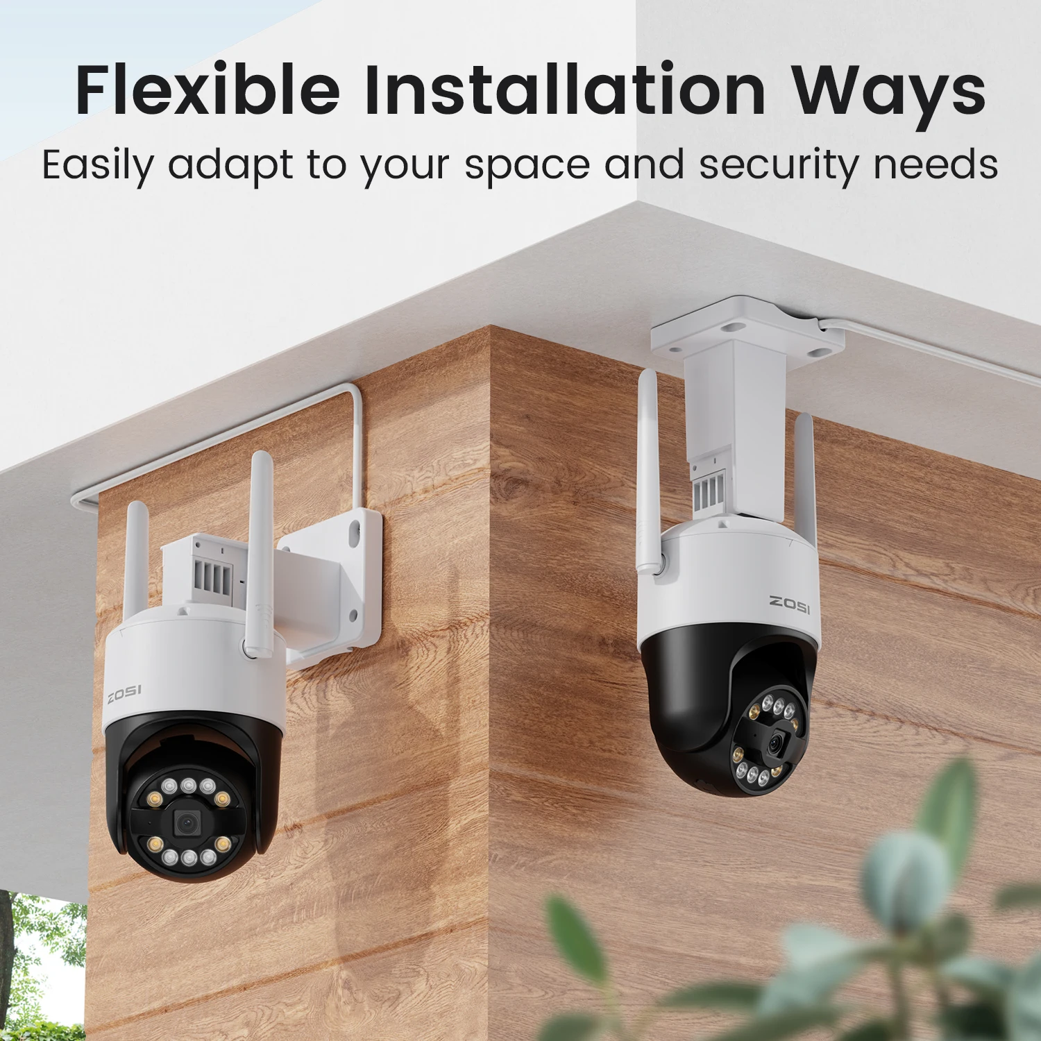 ZOSI 4K Wi-Fi 6 Surveillance Camera System