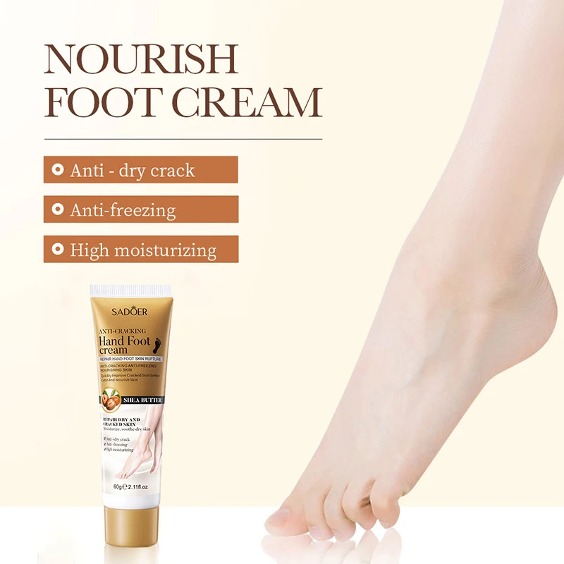 60g AntiDrying Crack Foot Cream Hand Cracked Moisturizing Repair