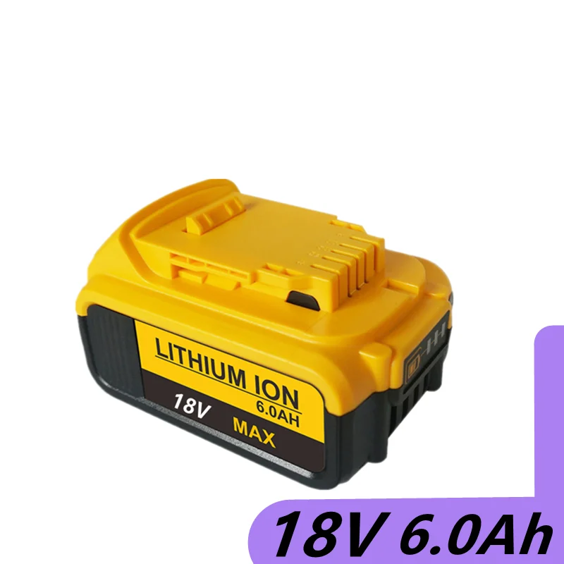 Сменный литий-ионный аккумулятор Dewalt Tools 18 в 6000 Ач DCB200 DCB184 DCB181 для