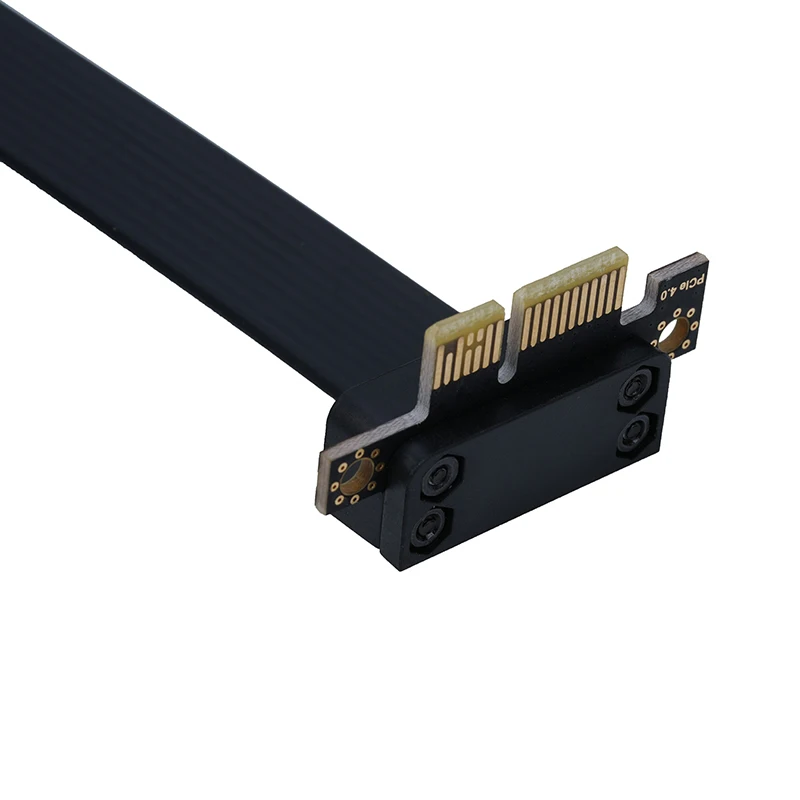Cavo riser extender PCIE X1 16Gbps PCI Express 4.0 Cavo a nastro di prolunga da X1 a X1 20 cm PCIE 1X Scheda riser Accessorio per PC desktop - immagine 6