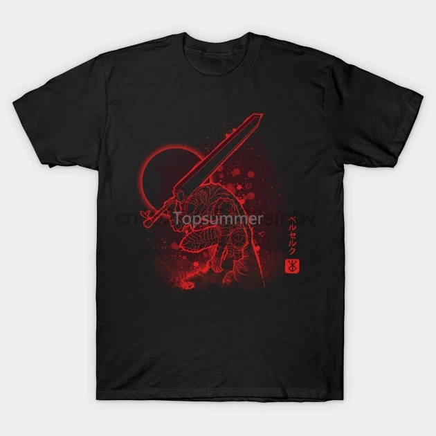 

Men Tshirt The Cursed Armor Berserk T Shirt Women T-Shirt Tees Top