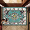 Persian style Floor Mat Kids Room Bedroom Decoration Balcony Anti-Slip Doormat Living Room Welcome Rug 6