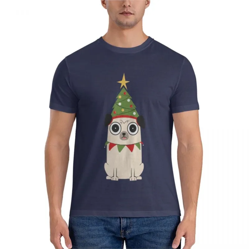 

new cotton tshirt men It's Christmas for Pug's sake Classic T-Shirt mens vintage t shirts vintage clothes