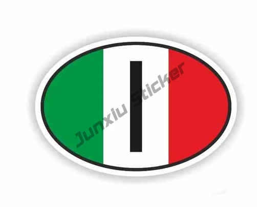 Adesivi Bandiera Italia - 4 Pezzi 90x15mm Resina Epossidica Per Auto E Moto - Foto 2