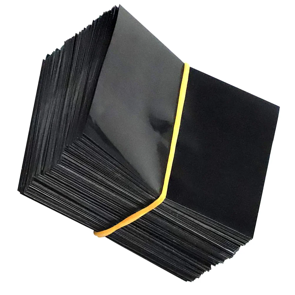 100Pcs Black Bottle Sealing Film Heat Shrink Wrap Sealer Wrapping Machines Packaging For Beverage Sauce Bottles With High