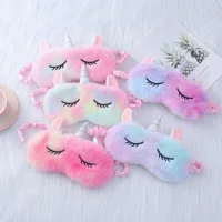 Cartoon Unicorn Party Anime Sleeping Mask Kids Gift Cute Blindfolds Travel Sleep Eye Band Shade Rest Eyepatch 1