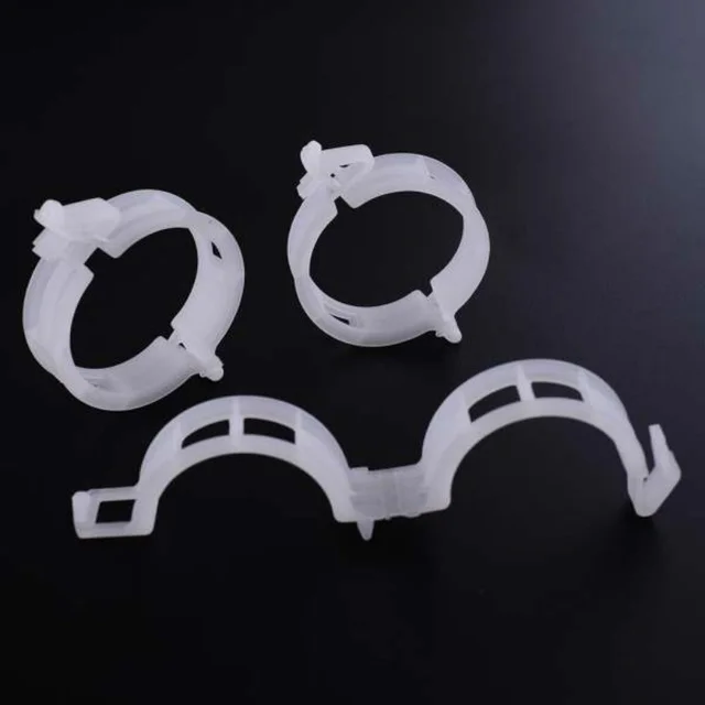 100 Darabos Műanyag Növényi Tartós Tiszta Tartó Klipek Szőlő Kerti Zöldségek 23 Mm -Es Növényekhez Lógó - Image 4