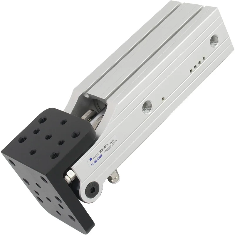 pneumatic lever cilindro manipulador fixture side pose 01