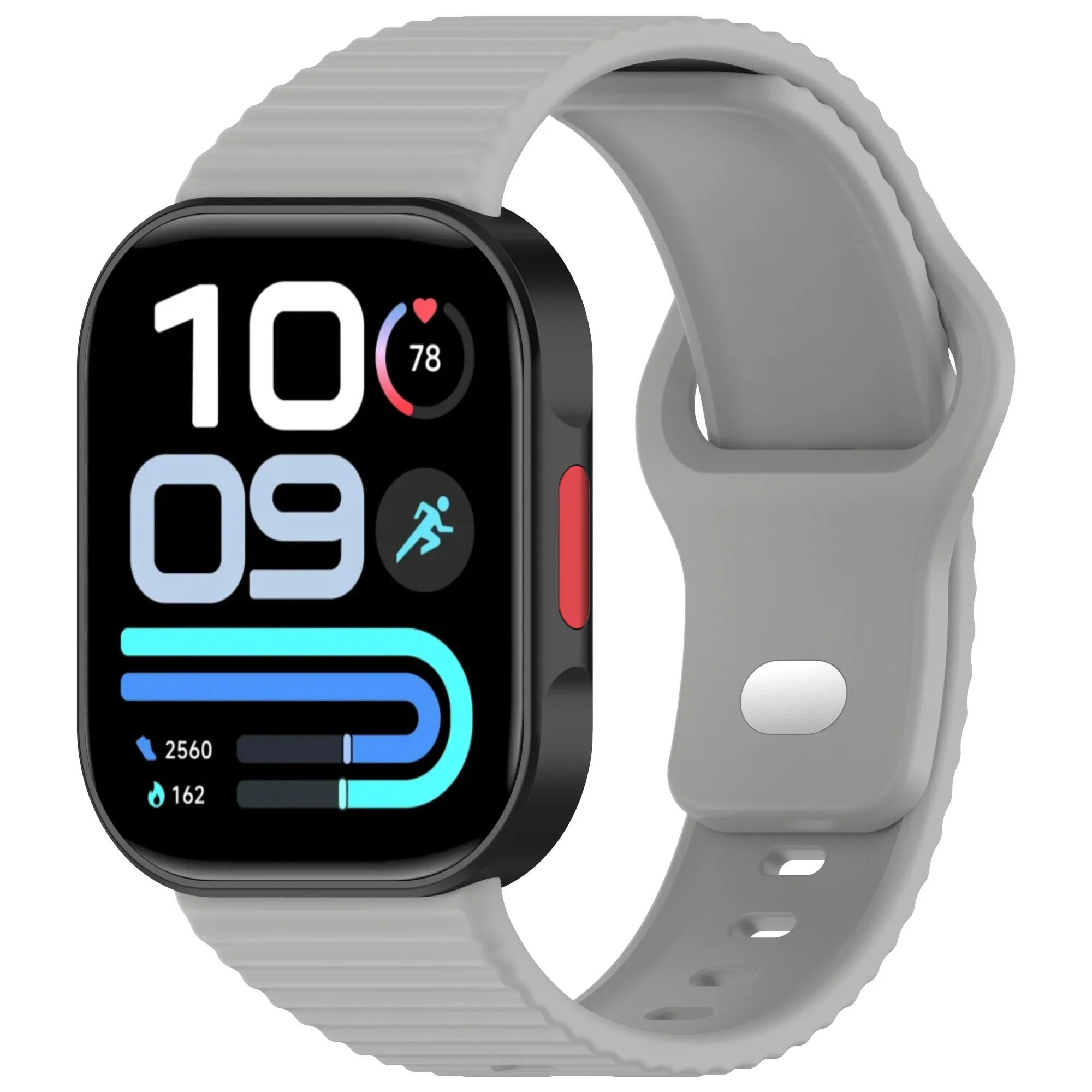 Premium Silicone Sport Strap - Comfortable Bracelet Band for Smartwatches